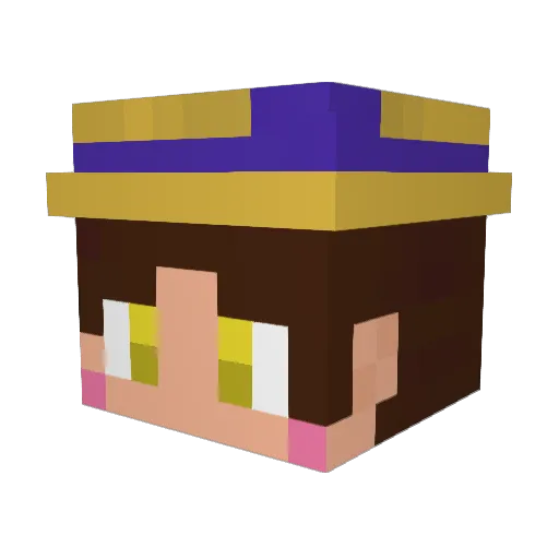 Minecraft-Avatar von inutarou_ch2014: Kopf als 3D-Render