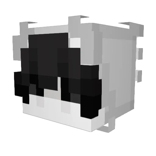 inxanaxious166 Minecraft avatar head, 3D render