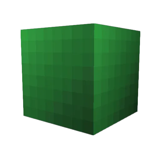 inziz32 Minecraft avatar head, 3D render