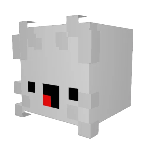 ioioioioioooo Minecraft avatar head, 3D render