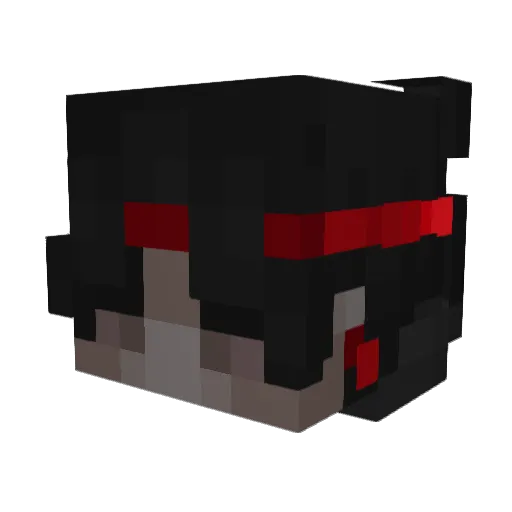 iojr Minecraft avatar head, 3D render