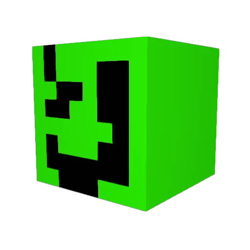 iooog1 Minecraft avatar head, 3D render