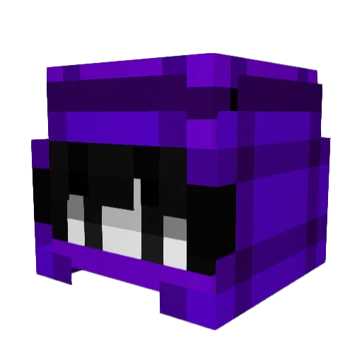 ioson Minecraft avatar head, 3D render