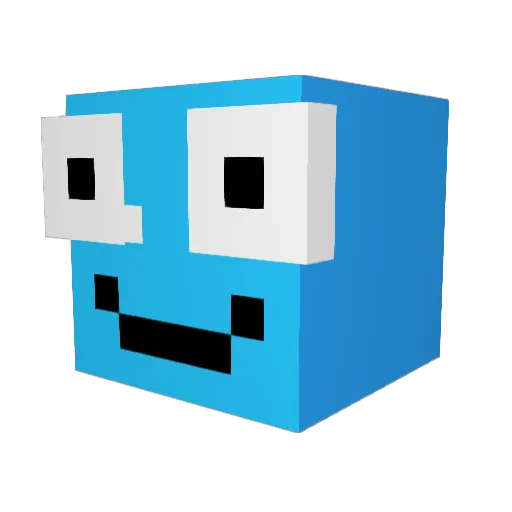 ioun122 Minecraft avatar head, 3D render