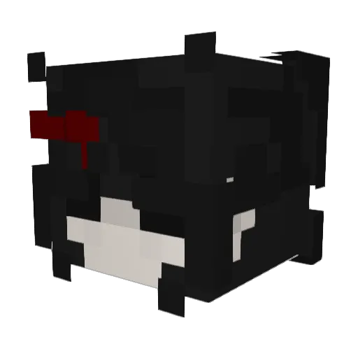 iozerrr Minecraft avatar head, 3D render