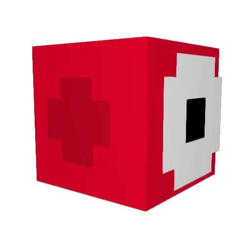 ipislukas Minecraft avatar head, 3D render