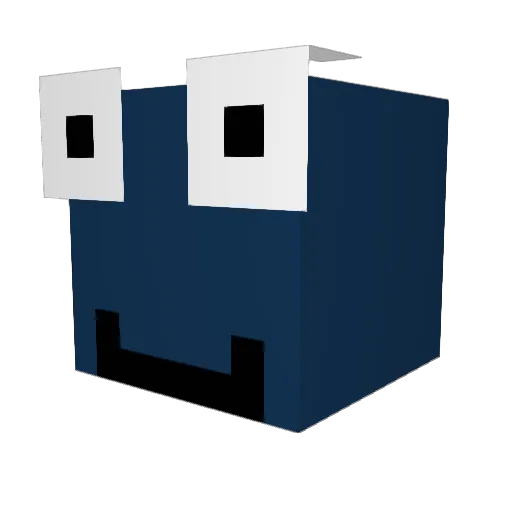 iplayminecraft18 Minecraft avatar head, 3D render