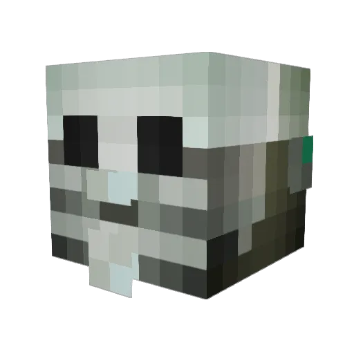 ipodzz55 Minecraft avatar head, 3D render