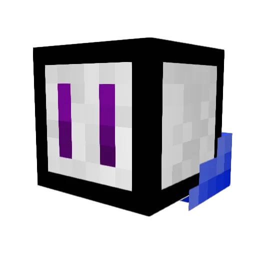 ipoopdanki Minecraft avatar head, 3D render