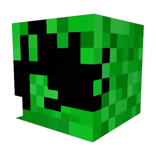 iproyal Minecraft avatar head, 3D render