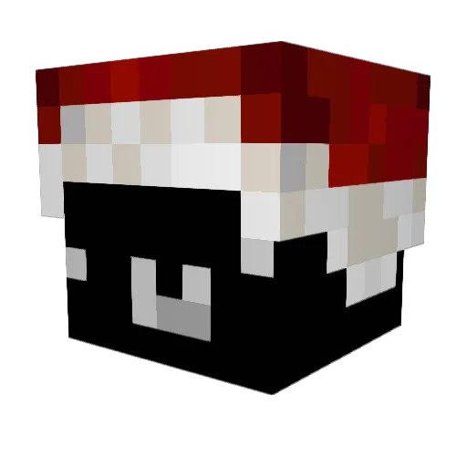 iq27 Minecraft avatar head, 3D render