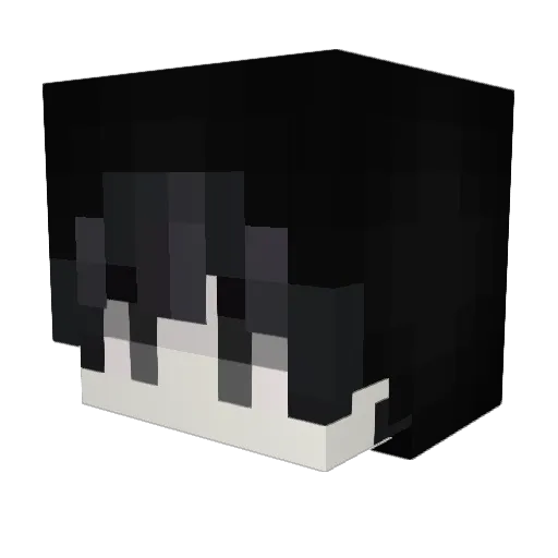 iquecelli Minecraft avatar head, 3D render