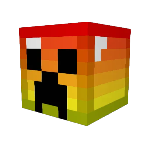 iramsey8 Minecraft avatar head, 3D render