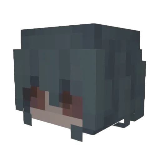 iraqstar Minecraft avatar head, 3D render