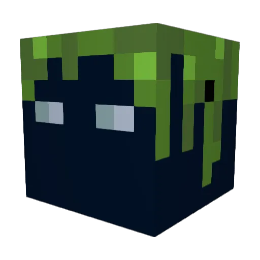irba9 Minecraft avatar head, 3D render