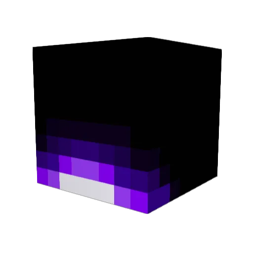 ireh__ Minecraft avatar head, 3D render