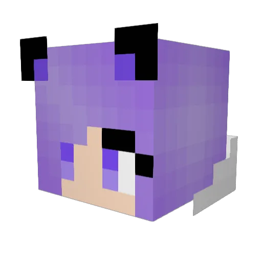 irem888 Minecraft avatar head, 3D render