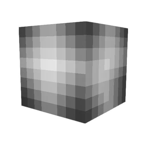 ireton Minecraft avatar head, 3D render