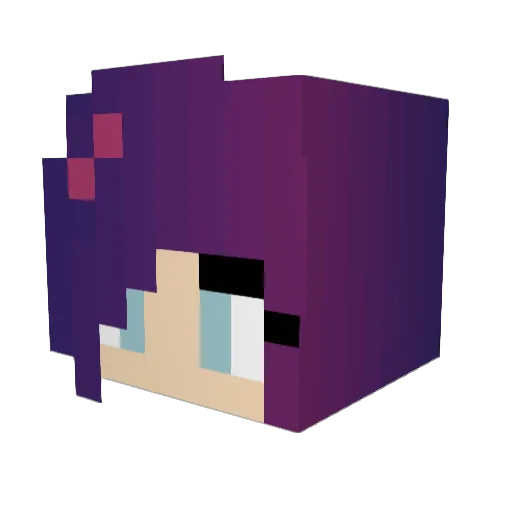 irex89 Minecraft avatar head, 3D render