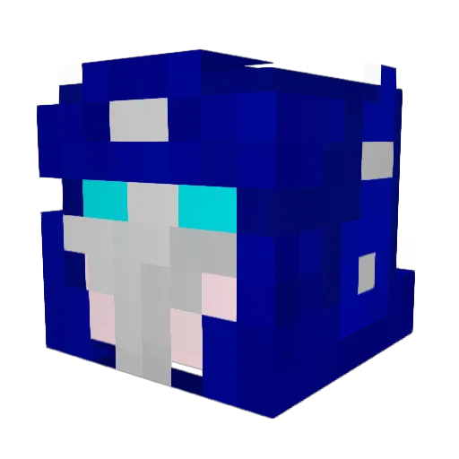 irey78 Minecraft avatar head, 3D render