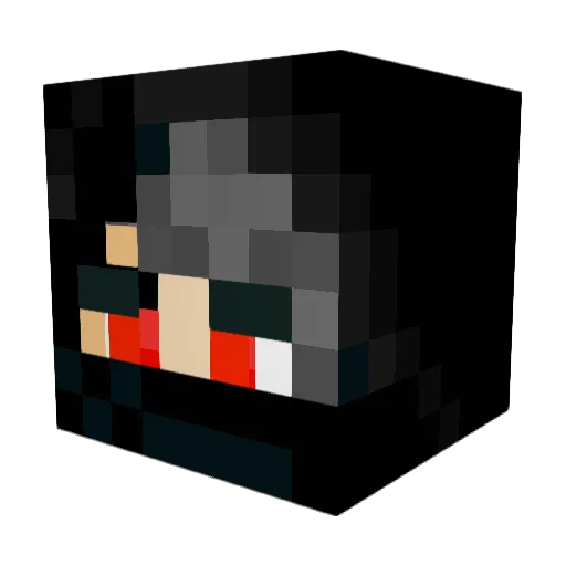 irfangoku76 Minecraft avatar head, 3D render