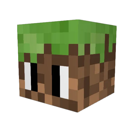 iri1852 Minecraft avatar head, 3D render