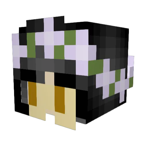 iriewrld Minecraft avatar head, 3D render
