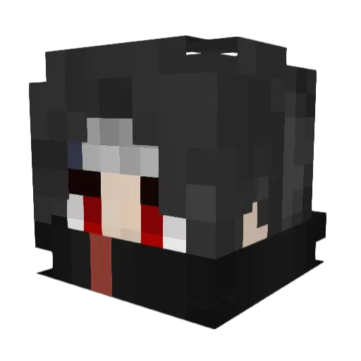 irindy77 Minecraft avatar head, 3D render
