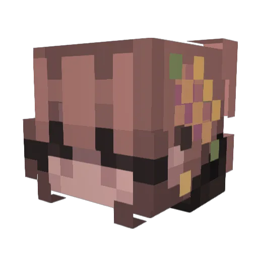 irisismyusername Minecraft avatar head, 3D render