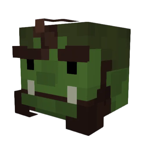 irkedIsaac Minecraft avatar head, 3D render