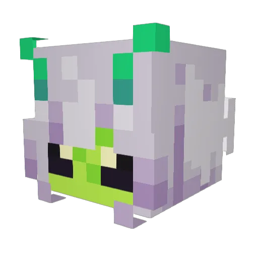 irlpetgf Minecraft avatar head, 3D render