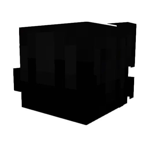 irlv Minecraft avatar head, 3D render