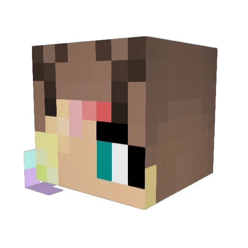 irmabr04 Minecraft avatar head, 3D render