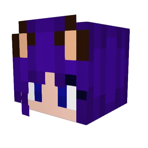 irochan77 Minecraft avatar head, 3D render
