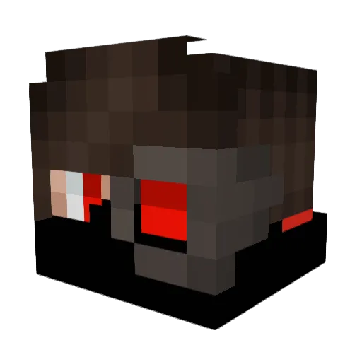 iron0711 Minecraft avatar head, 3D render