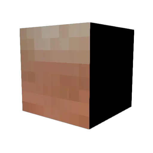 ironL1 Minecraft avatar head, 3D render