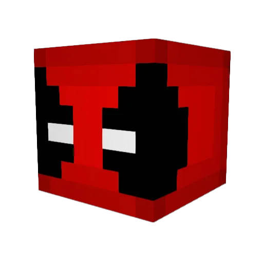 iron_gast Minecraft avatar head, 3D render