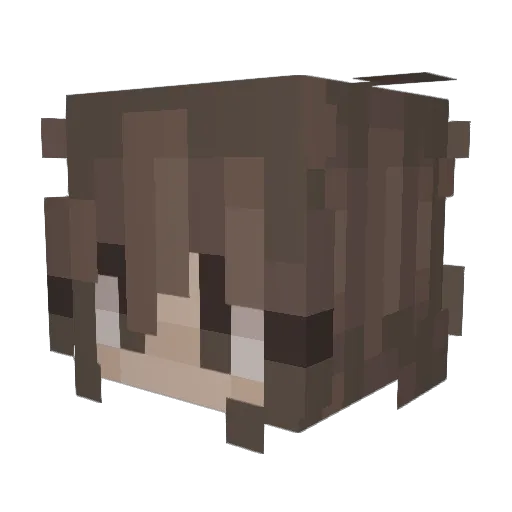iron_giant1 Minecraft avatar head, 3D render