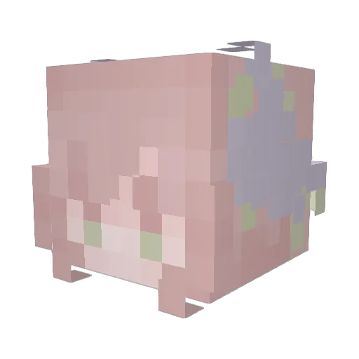 iron_man39 Minecraft avatar head, 3D render