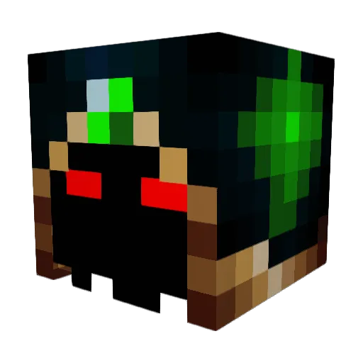 ironeagle456 Minecraft avatar head, 3D render