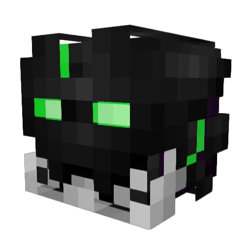 ironender56 Minecraft avatar head, 3D render