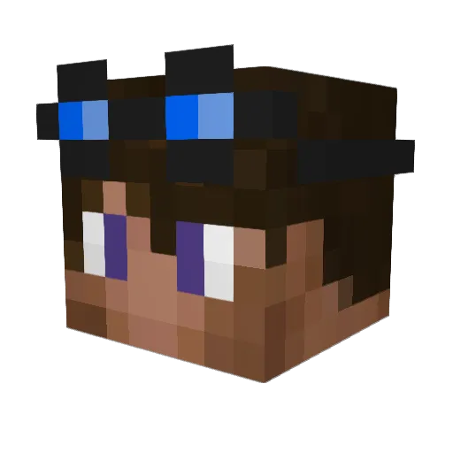 ironman232005 Minecraft avatar head, 3D render
