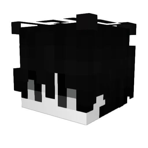 ironmanclips Minecraft avatar head, 3D render