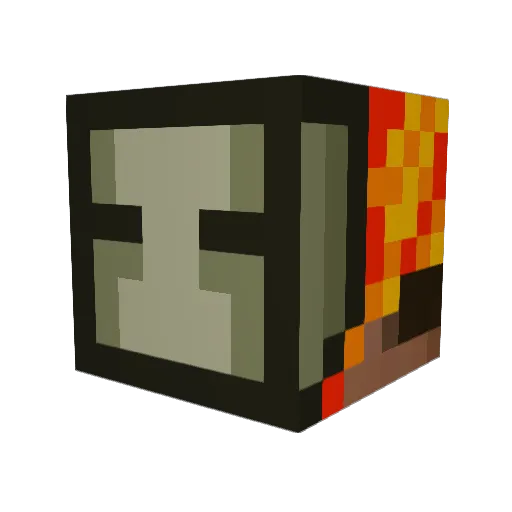ironminer215 Minecraft avatar head, 3D render