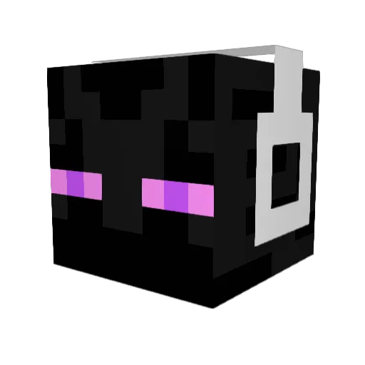 ironmois Minecraft avatar head, 3D render