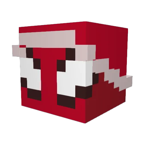 ironmustang Minecraft avatar head, 3D render