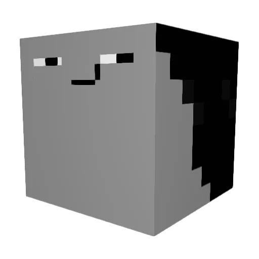 ironn88 Minecraft avatar head, 3D render