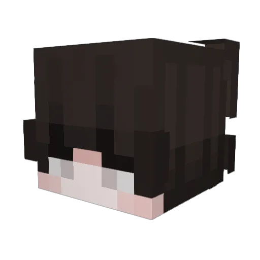 irononme Minecraft avatar head, 3D render