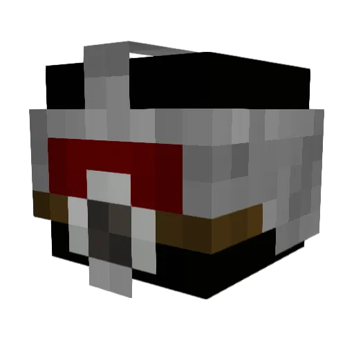 irontom10 Minecraft avatar head, 3D render