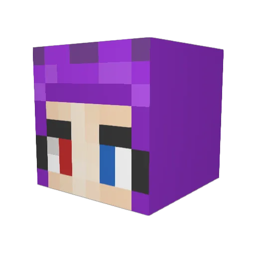 ironturtle71 Minecraft avatar head, 3D render